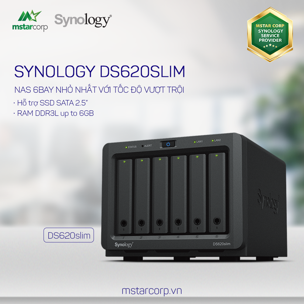 Synology DS620slim 1