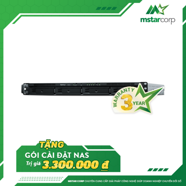 Synology RS822+ – Giải pháp lưu trữ linh hoạt đáng tin cậy cho các văn phòng và đa chi nhánh
