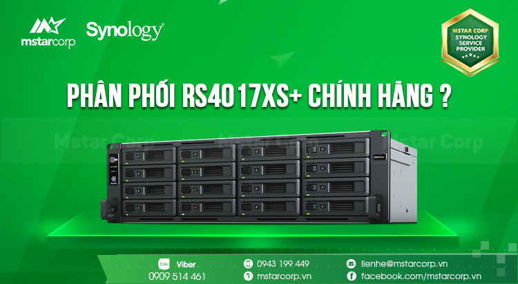 Nơi nào phân phối RS4017xs+ chính hãng ?