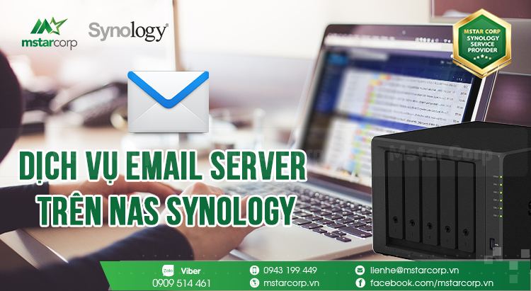 Dịch vụ Email Server trên NAS Synology