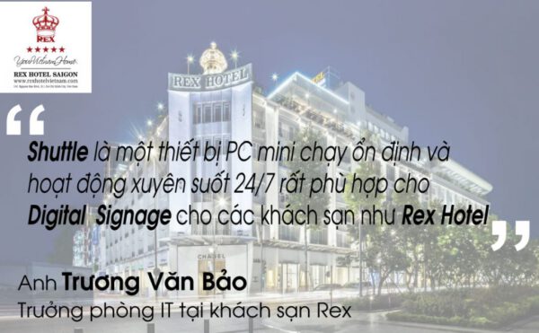 Anh Trương Văn Bảo – Trưởng phòng khách sạn Rex