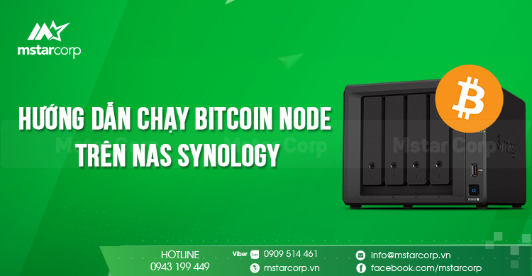 Hướng dẫn chạy Bitcoin Node trên NAS Synology