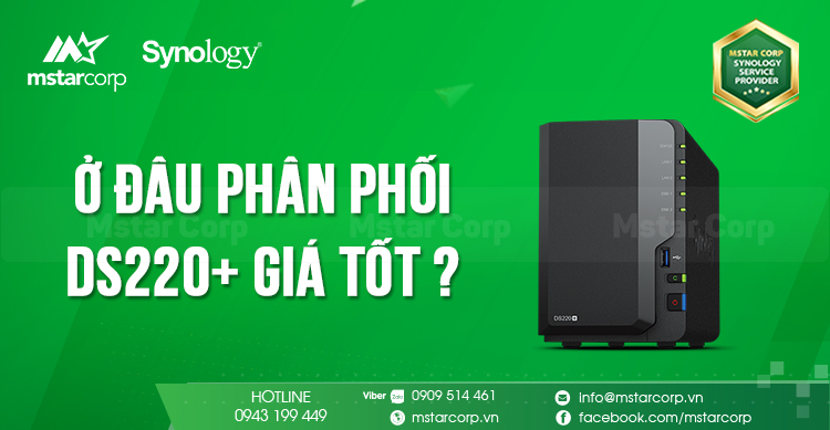 Ở đâu phân phối DS220+ giá tốt ?