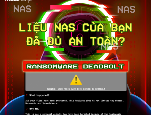 Cảnh báo mã độc tống tiền Deadbolt Ransomware. Liệu NAS của bạn ” ĐÃ ĐỦ AN TOÀN”