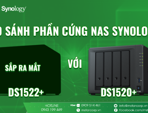 So sánh thiết bị lưu trữ NAS Synology DS1520+ và DS1522+