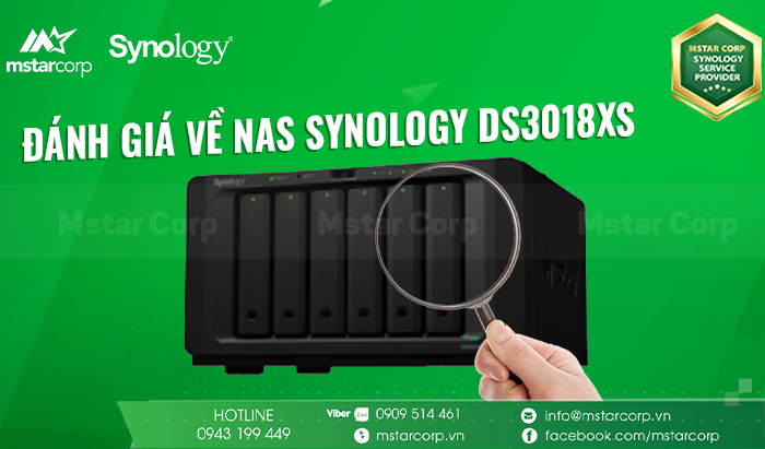 Đánh giá về NAS Synology DS3018xs