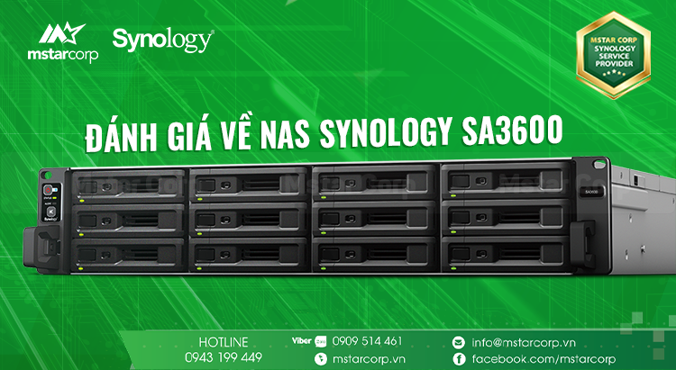 Đánh giá về NAS Synology SA3600