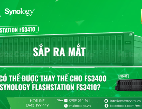 Model có thể được thay thế cho FS3400 là NAS Synology FlashStation FS3410?