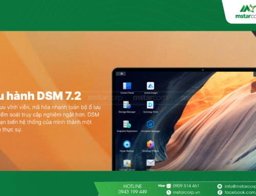 DiskStation Manager 7.2 ra mắt: Đánh dấu bước tiến mới cho pháo đài dữ liệu Synology