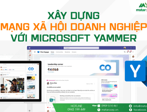 Xây dựng mạng xã hội doanh nghiệp với Microsoft Yammer