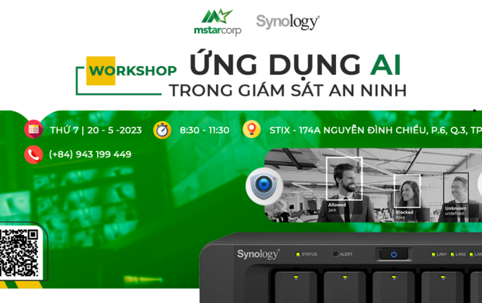 Workshop "Ứng Dụng AI Trong Giám Sát An Ninh" của Mstar Corp
