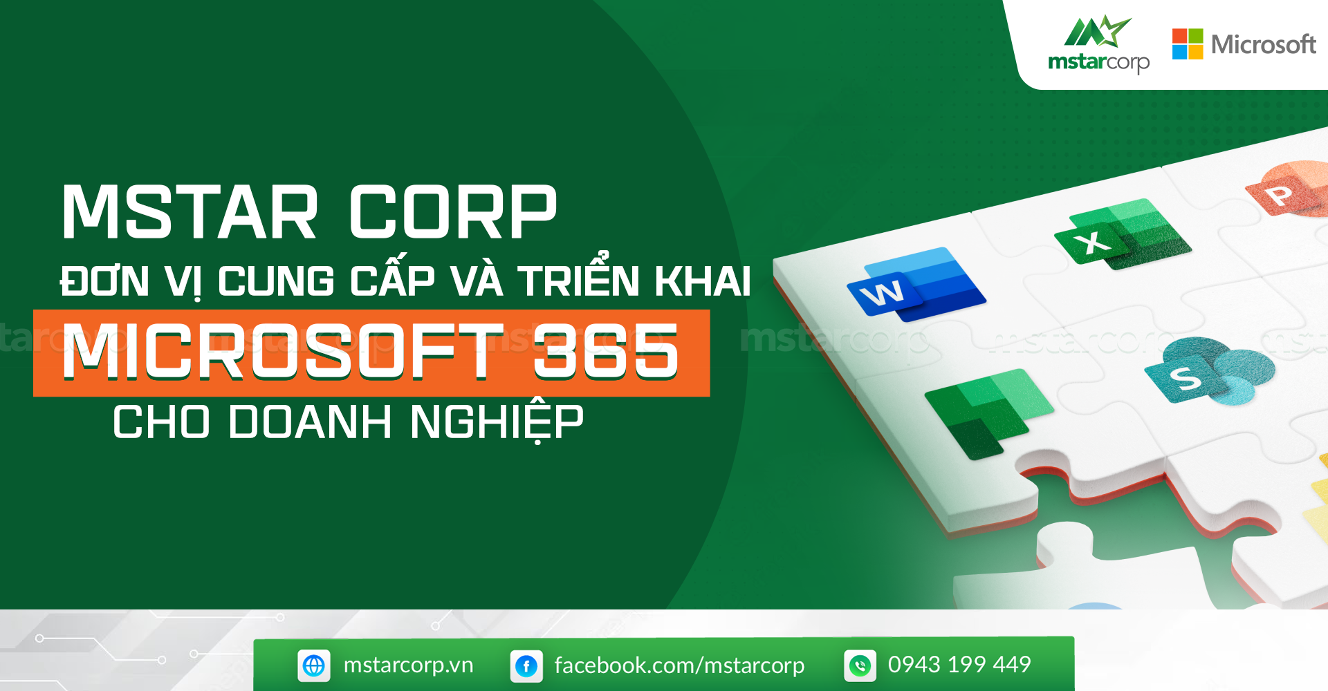 Mstar Corp là đơn vị cung cấp và triển khai Microsoft 365 tại Việt Nam