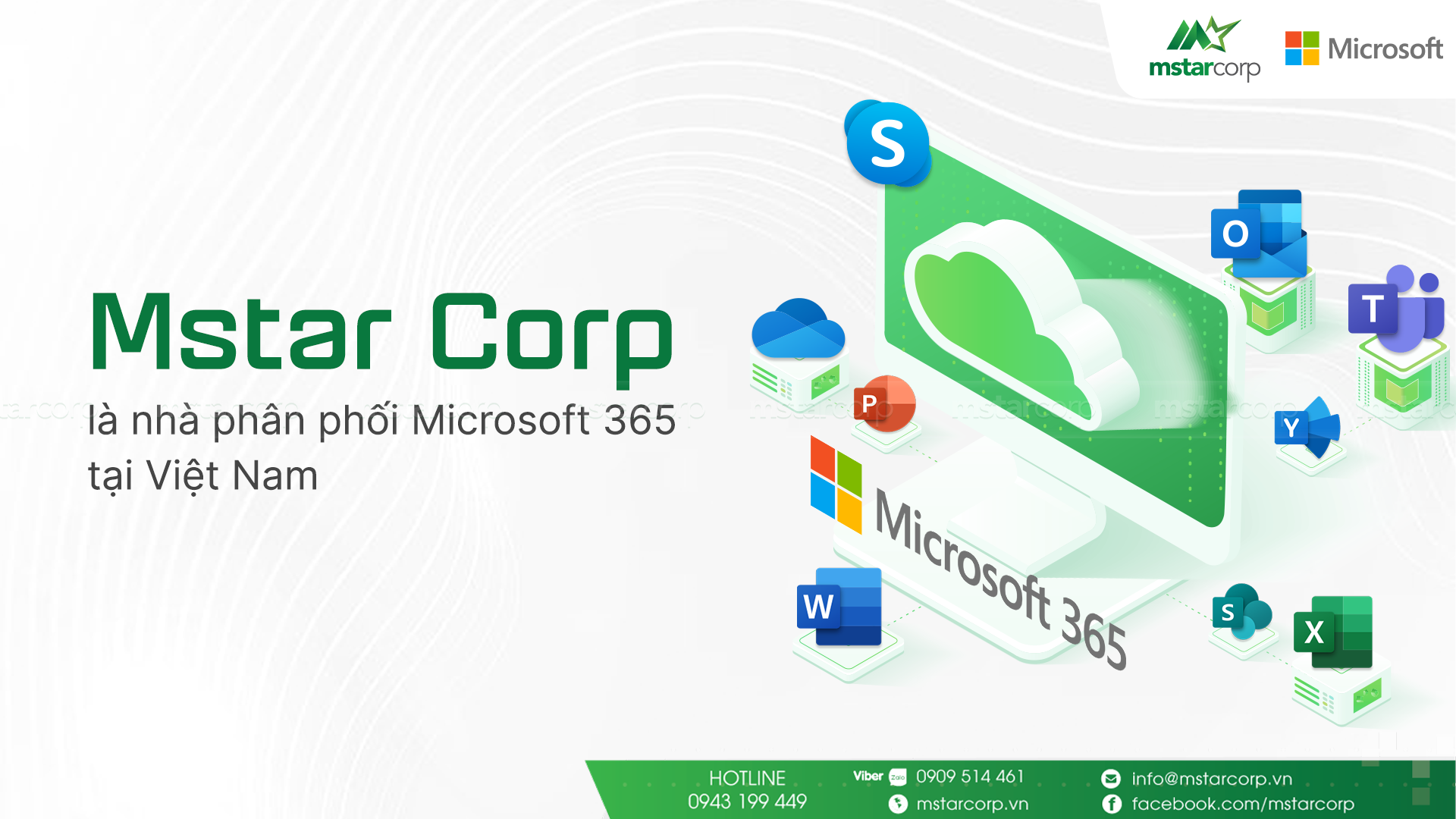 Mstar Corp là nhà phân phối Microsoft 365 cho doanh nghiệp bán lẻ tại Việt Nam