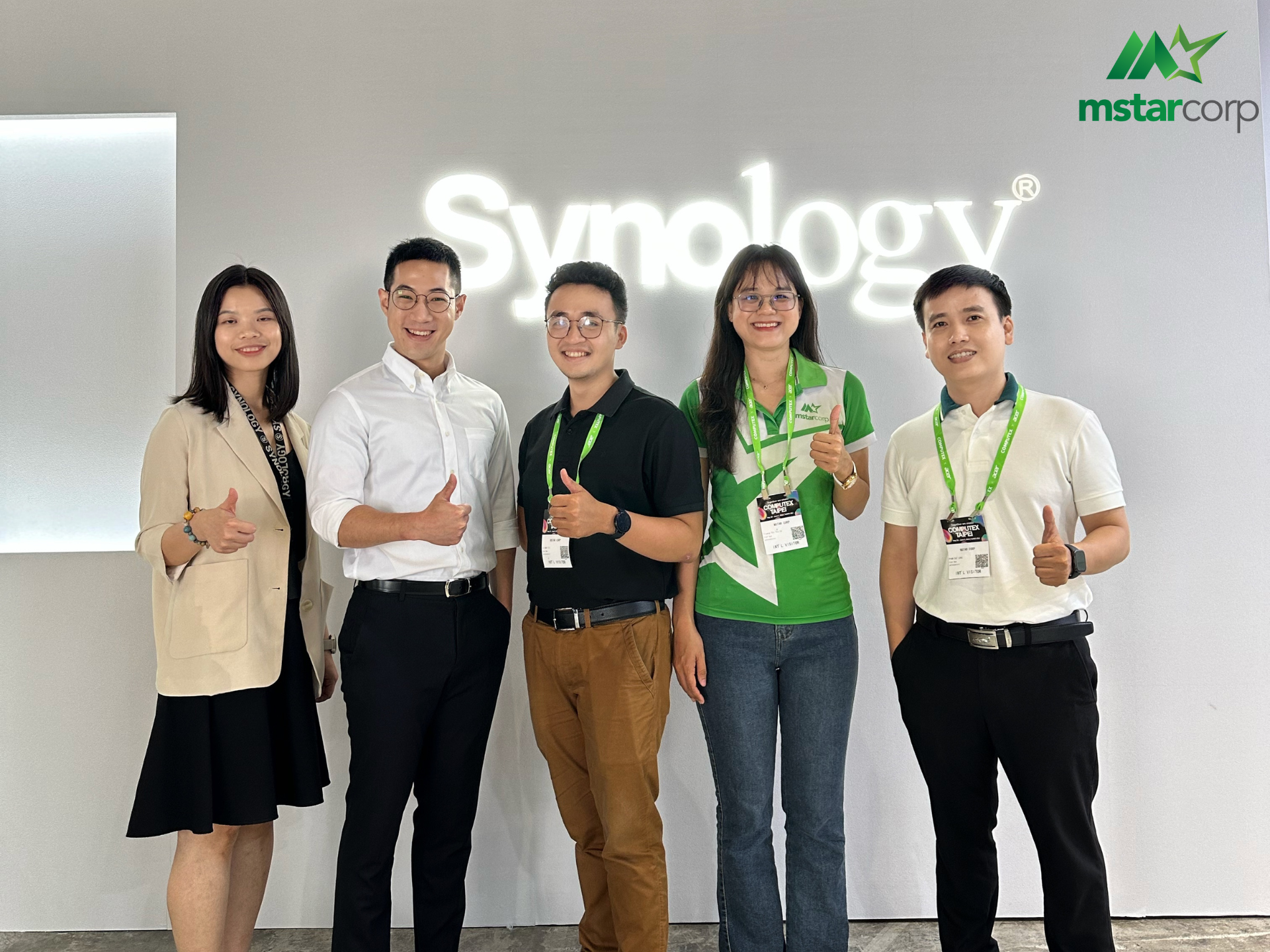 Mstar Corp là đối tác chiến lược lớn của Synology tại Việt Nam