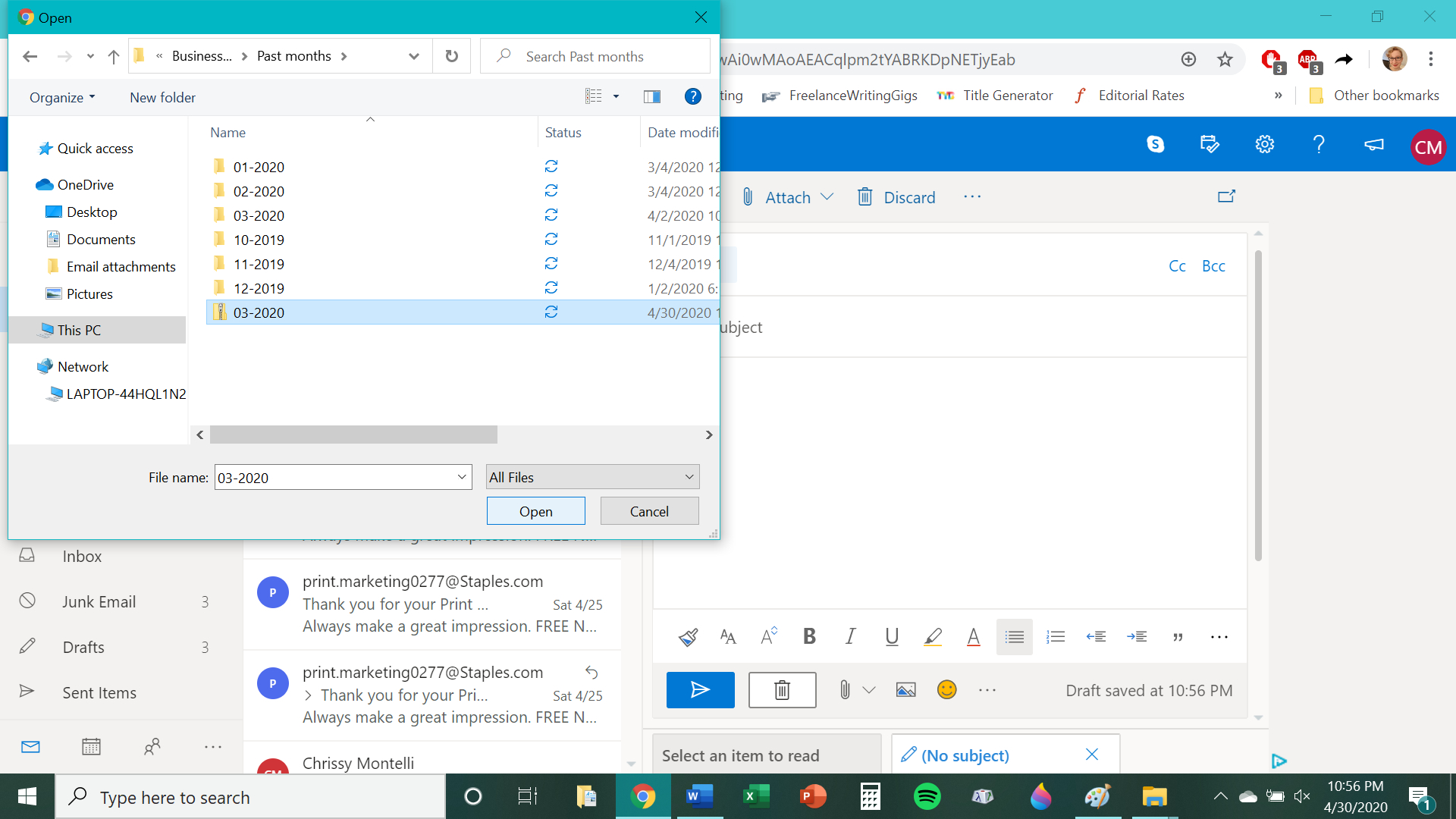 Nhắc nhở việc đính kèm tệp là một chức năng nổi bật của Microsoft Outlook
