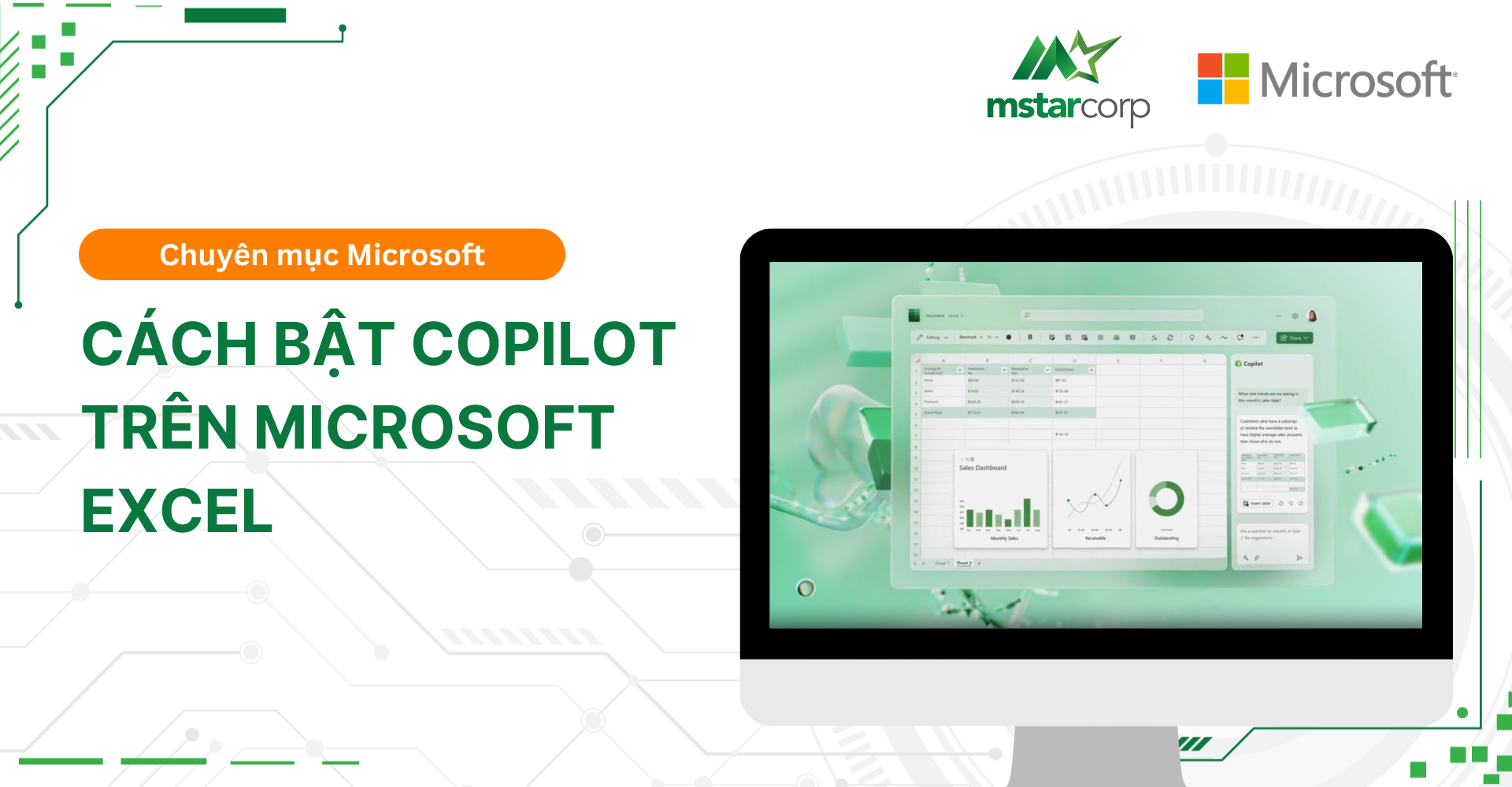 Cách Bật Copilot Trên Microsoft Excel 8 Bước | Mstar Corp