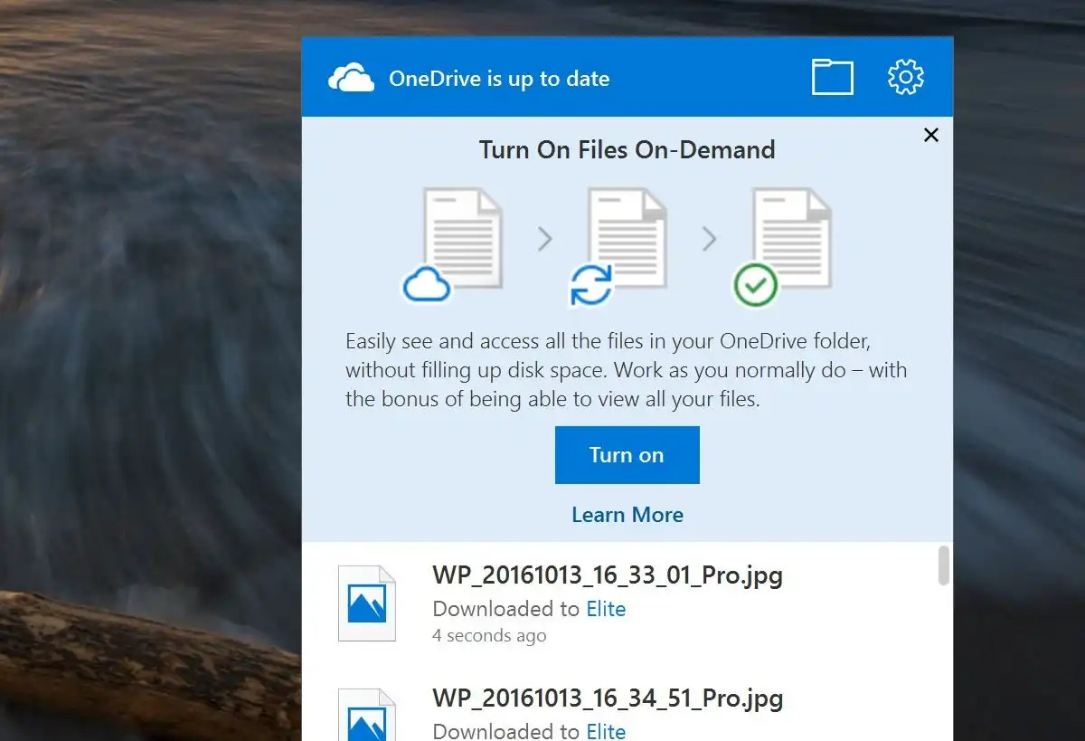 Cách sử dụng Onedrive Files On-Demand