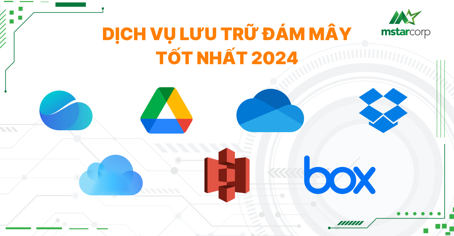 Dịch vụ lưu trữ đám mây nào tốt nhất 2024?