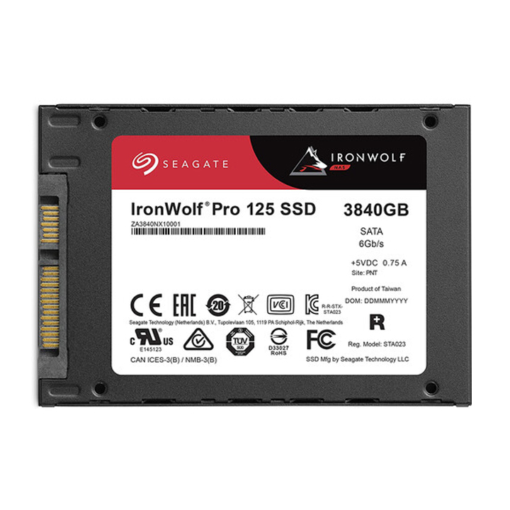 Ổ cứng SSD tốt nhất cho NAS Synology - Seagate IronWolf 125