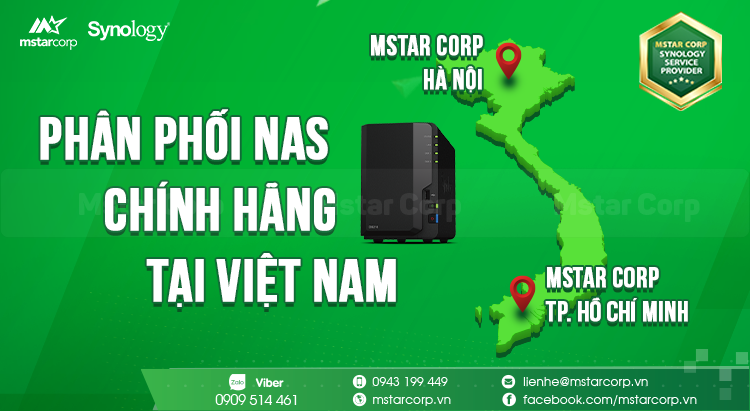 Mstar Corp - Nhà phân phối NAS uy tín hàng đầu Việt Nam