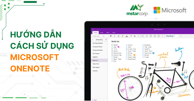 Hướng dẫn cách sử dụng Microsoft OneNote