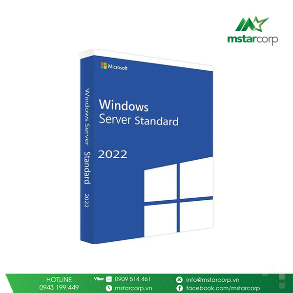 Windows Server 2022 Standard 16 Core License Pack - Mstar Corp