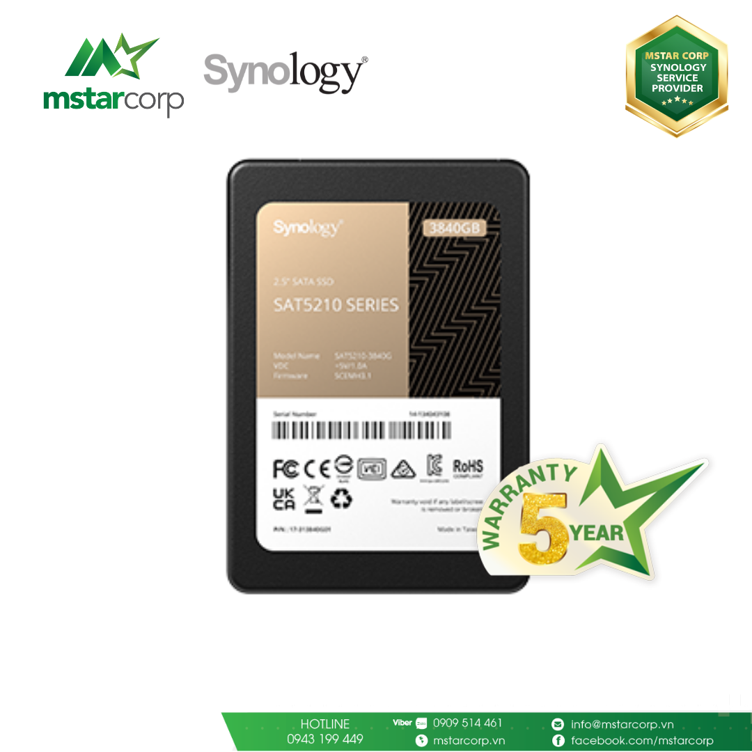 Ổ cứng SSD Synology SAT5210-3840G