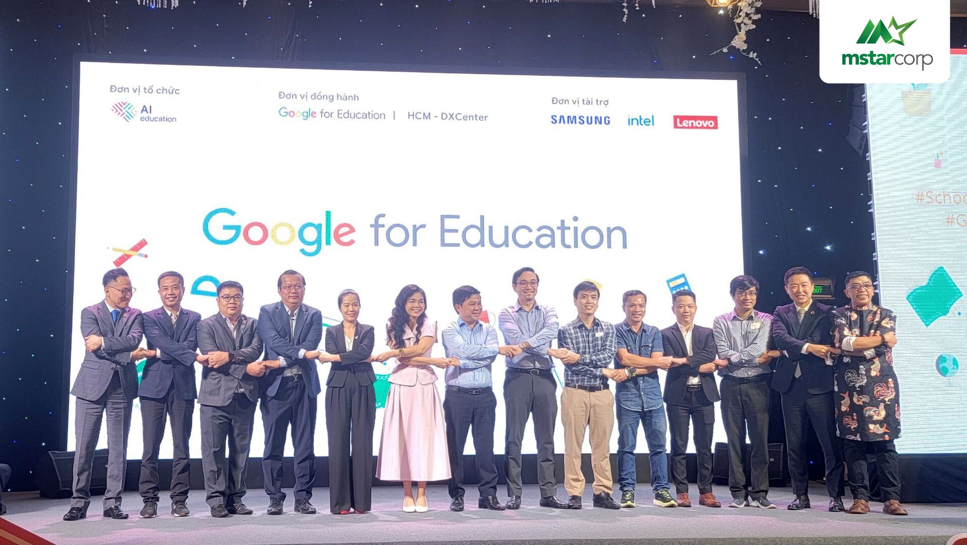 Mstar Corp - Đối tác chiến lược của AI Education và Google for Education