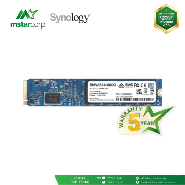 Ổ cứng SSD Synology SNV3510-800G