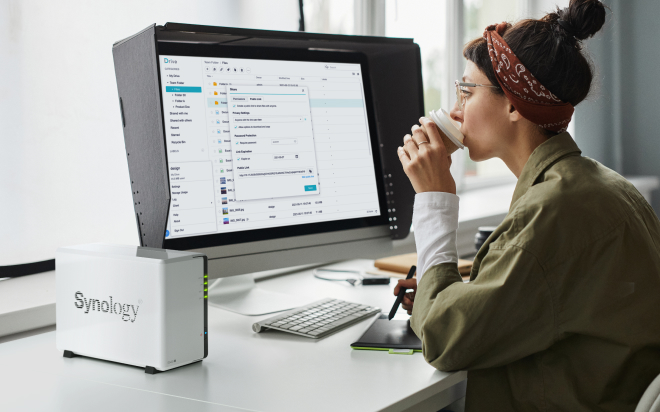 Synology Drive giúp truy cập tập tin đa nền tảng trên NAS Synology DS223j