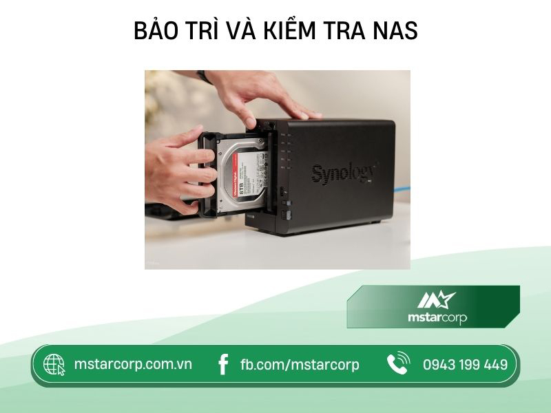 Bảo trì và kiểm tra NAS