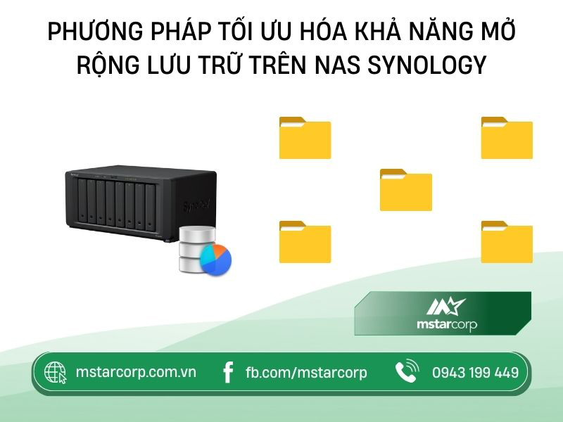 Phương pháp tối ưu hoá khả năng mở rộng lưu trữ trên NAS Synology