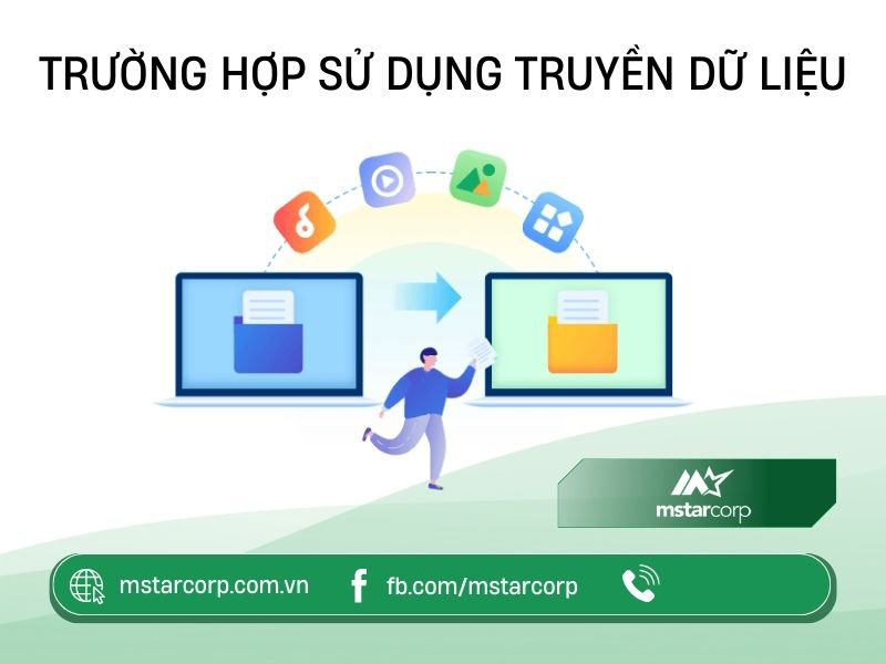 Trường hợp sử dụng truyền dữ liệu