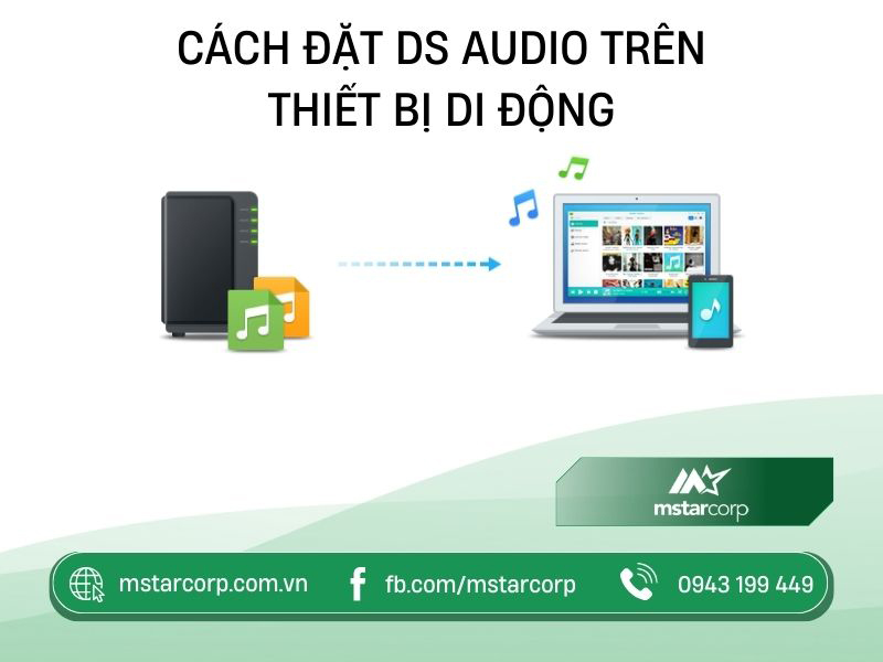 Cách đặt DS Audio trên thiết bị di động