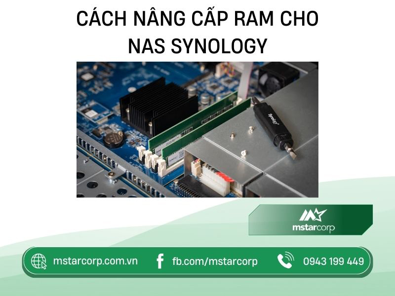 Cách nâng cấp RAM cho NAS Synology