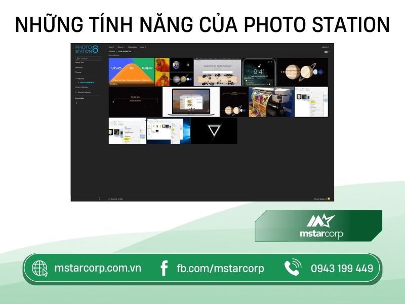 Những tính năng của Photo Station