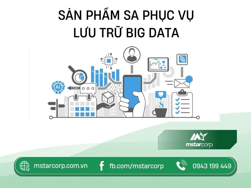 Sản phẩm SA phục vụ lưu trữ big data