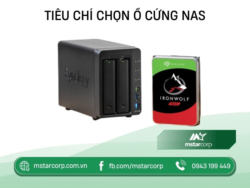 Tiêu chí chọn ổ cứng NAS