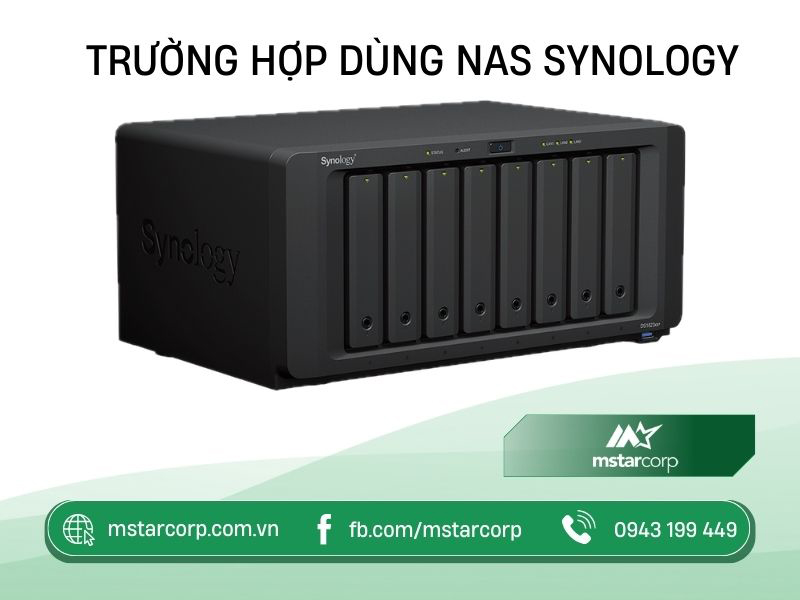 Trường hợp dùng NAS Synology