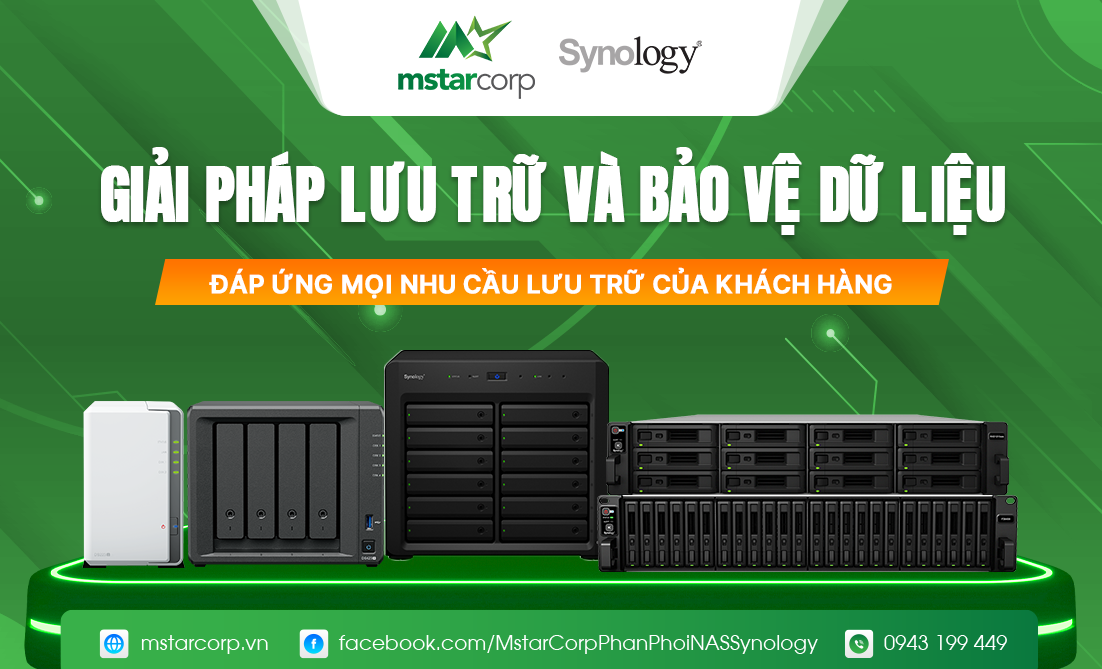 Giải pháp thay thế File Server truyền thống bằng NAS Synology