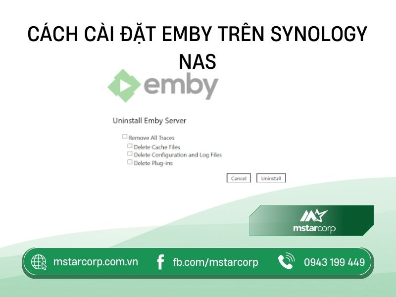 Cách cài đặt Emby trên Synology NAS