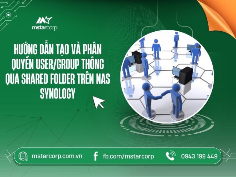 Hướng dẫn tạo và phân quyền User Group thông qua Shared Folder trên NAS Synology