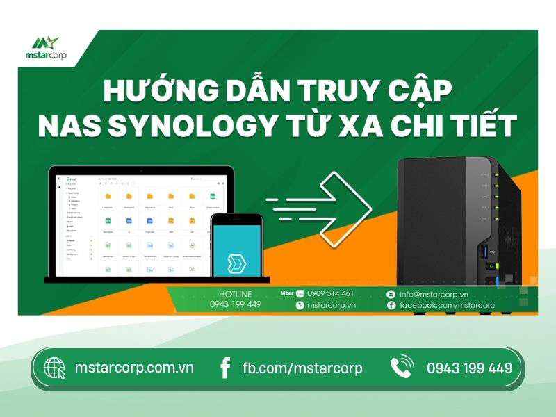 Các bước truy cập NAS Synology từ xa bằng địa chỉ IP