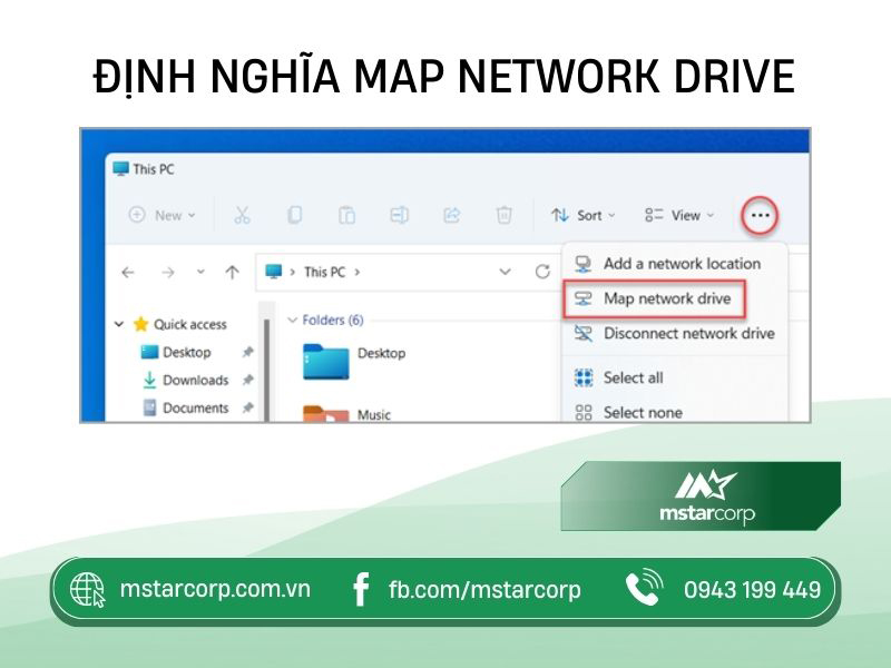 Định nghĩa Map Network Drive