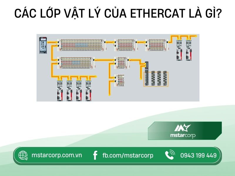 Các lớp vật lý của EtherCAT là gì?