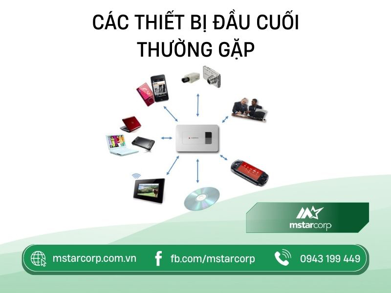 Các thiết bị đầu cuối thường gặp