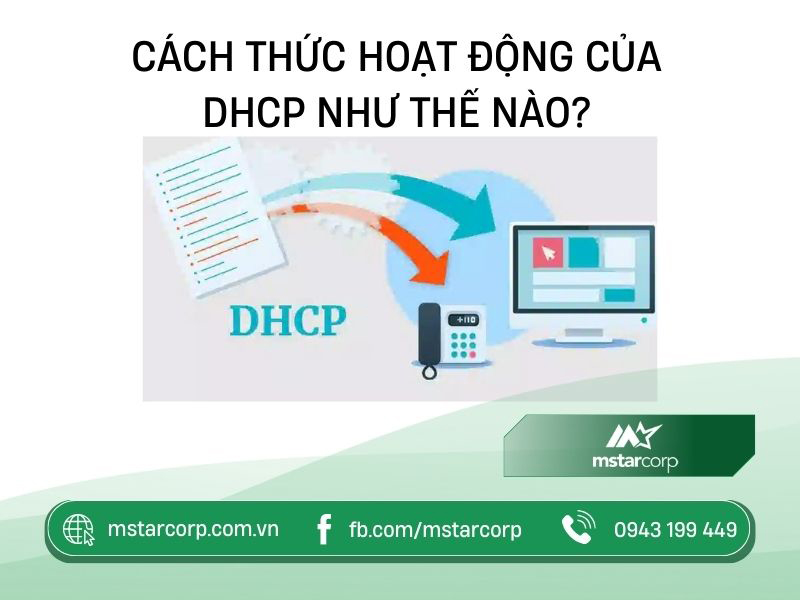 Cách thức hoạt động của DHCP như thế nào