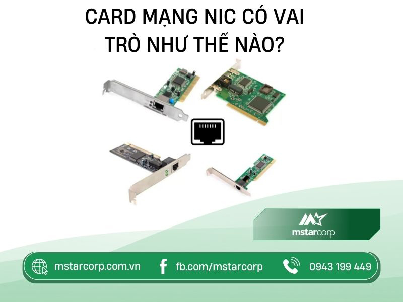 Card mạng NIC có vai trò như thế nào