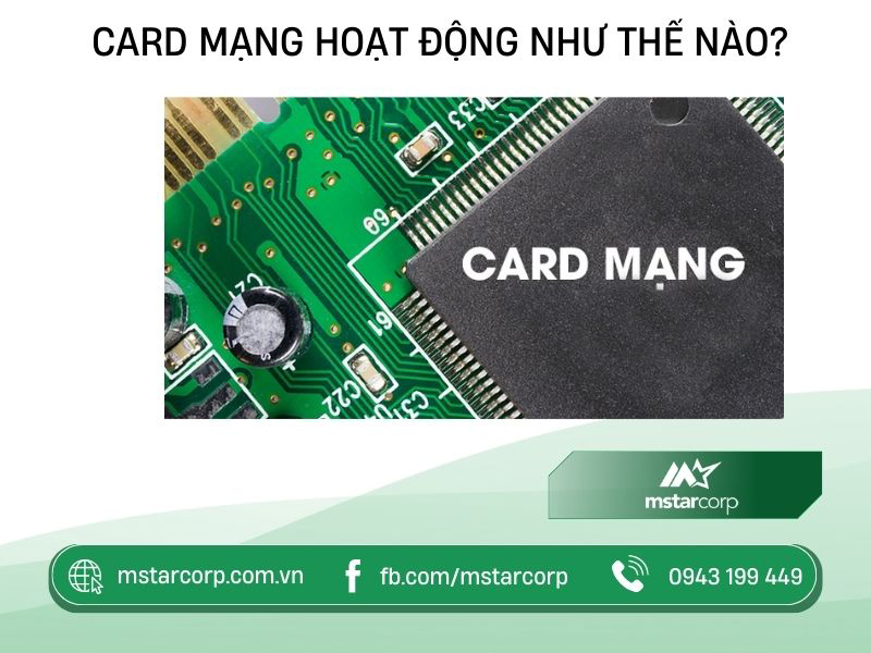 Card mạng hoạt động như thế nào