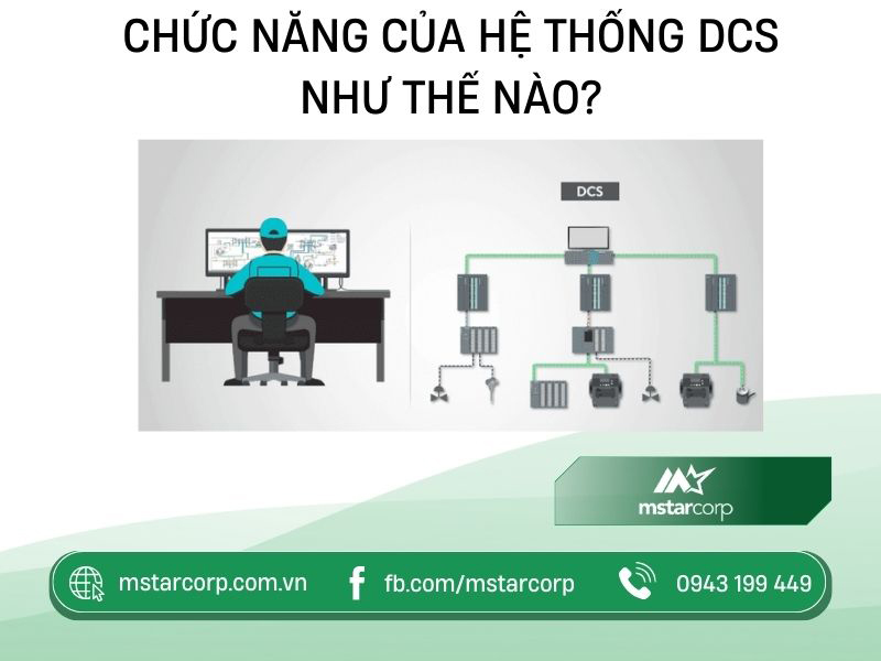 Chức năng của hệ thống DCS như thế nào?